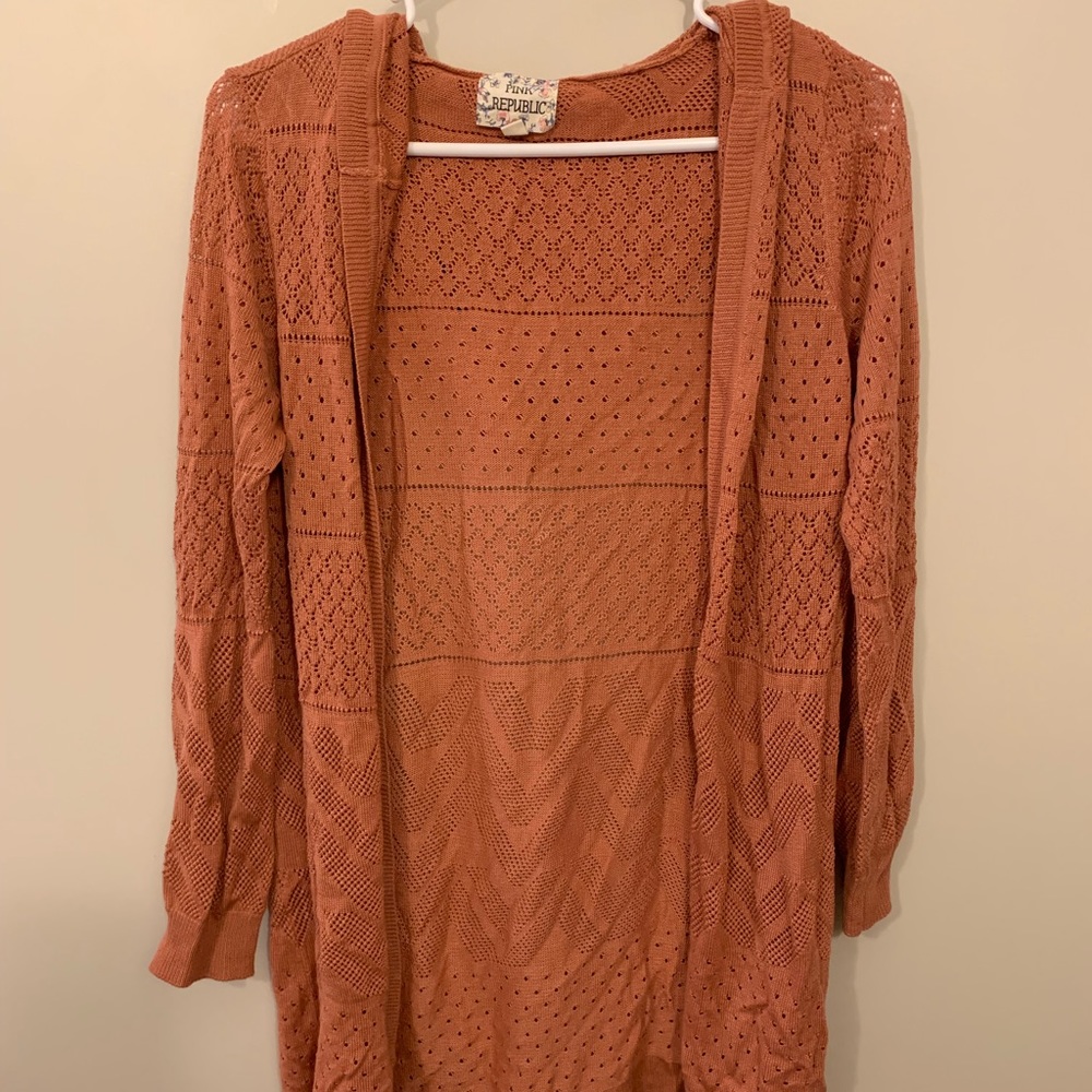 Hooded Cardigan